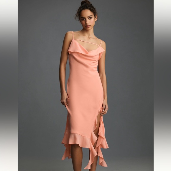 Anthropologie Dresses & Skirts - Anthropologie NWT Sz Med Mare Mare gorgeous dress! ! Orange sherbet color
